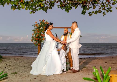 Casamento de Jamaica e Fernando