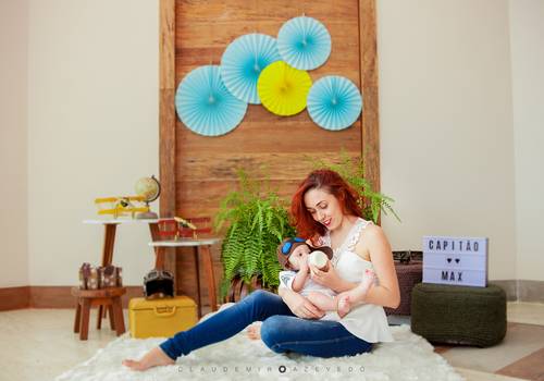 Ensaio de Max e Família