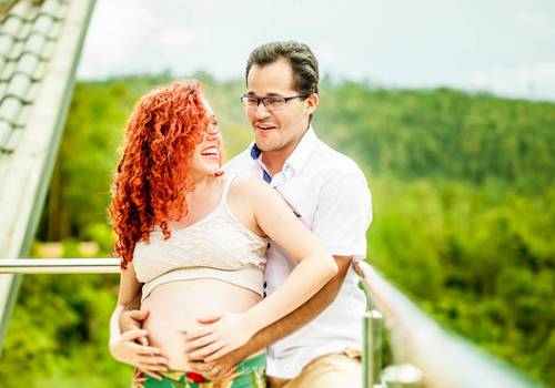 Gestante de Lucas e Sabrina