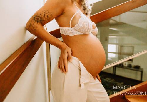 Ensaio Gestante de Ensaio Gestante da Robertinha e Gil - lá vem a Maya