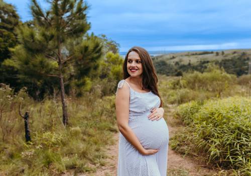 Gestante de Morada da Lívia 