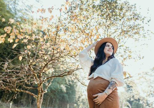 Gestante de Morada da Micaela