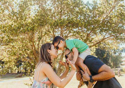Família de Um dia na vida do Pedro