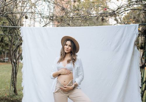 Gestante de Morada do Henri e do Ravi