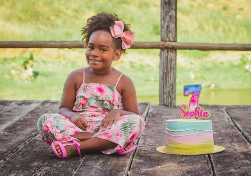 Infantil de Sophia 7 aninhos