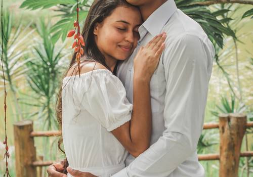 Casal de Karine e Eliel