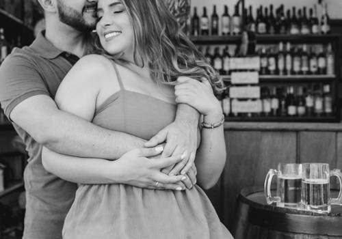 Casal de Flávia e Sérgio