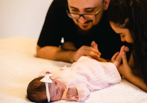 Família e Newborn de Anne e os papais