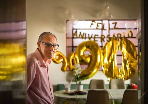 Ensaio Fotografico de 90 Anos Antônio | Aniversário