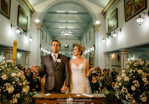 Casamentos de Amanda e Eugênio-Igreja Matriz de Santo Antonio-Sete Lagoas-MG
