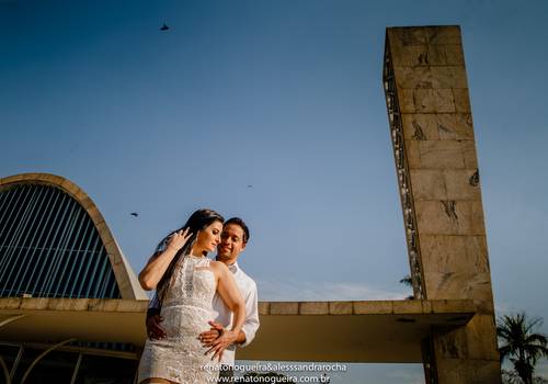 Ensaios de Pré Wedding Anna Pérola e Hiram - Lagoa da Pampulha - BH/MG