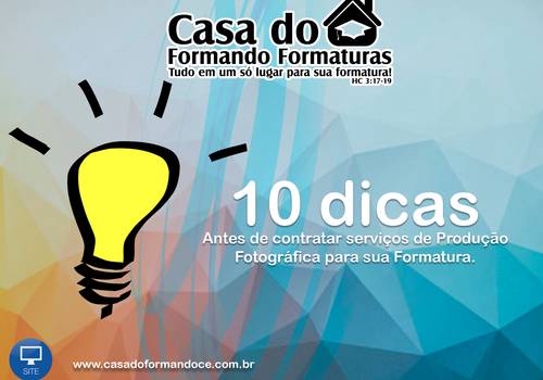 10 dicas antes de contratar suas fotos de formatura!