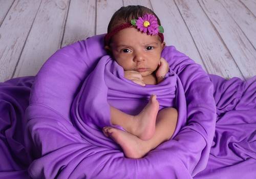 Ensaio Infantil de Helena 21 dias!