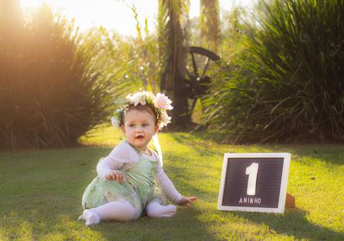 Ensaio Família de Valentina - 1 ano | ensaio 2