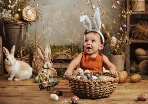 Estúdio Temático de José & Família {Ensaio.de.Páscoa}