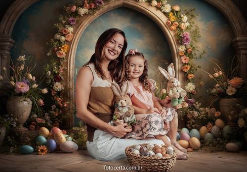 Estúdio Temático de Isis & Livia {Ensaio.de.Páscoa}