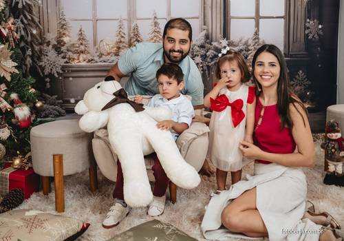 Estúdio Temático de Juliana & Família {Ensaio.de.Natal}