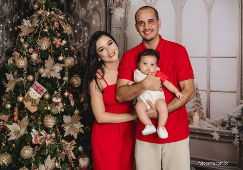 Estúdio Temático de Mary Hellen & Família {Ensaio.de.Natal}