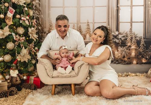 Estúdio Temático de Maria Catarina & Família {Ensaio.de.Natal}