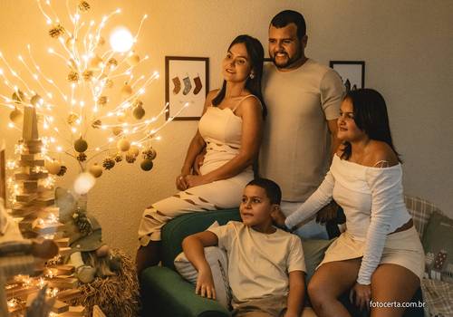 Estúdio Temático de Rhuana e Família {Ensaio.de.Natal}
