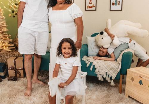 Estúdio Temático de Ludmila & Família {Ensaio.de.Natal}