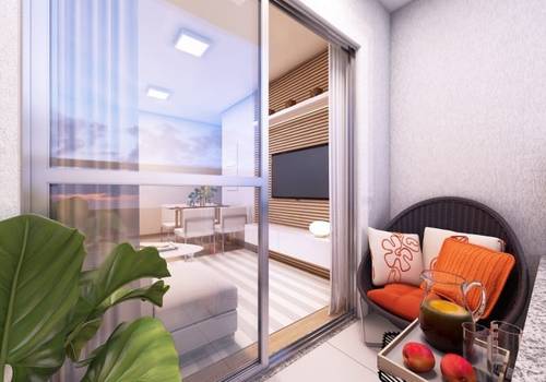 Apê pronto   de Residencial Amplitude/SBO 