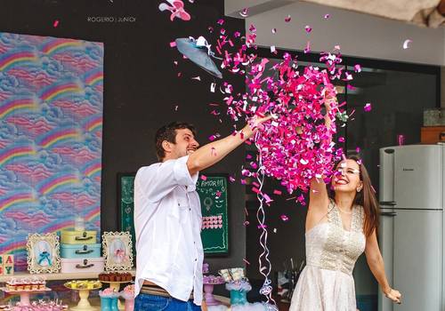 FAMÍLIA de ALANA E FLÁVIO | Chá de Revelação