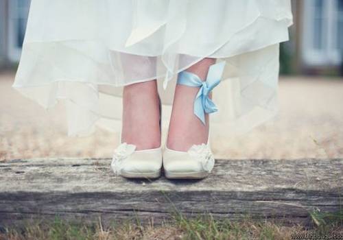 Superstições de casamento: Peça azul.