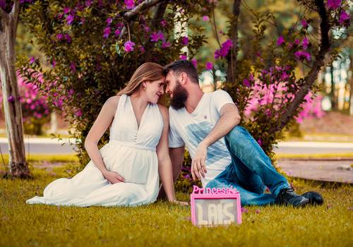 Gestante de Gestante Daniela a espera de Laís 