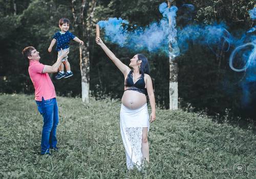 Gestante de Ensaio Dani e  Willian 