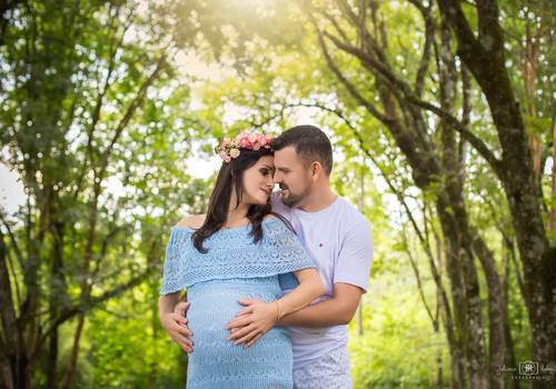 Gestante de Cris e Marcelo a espera de Miguel