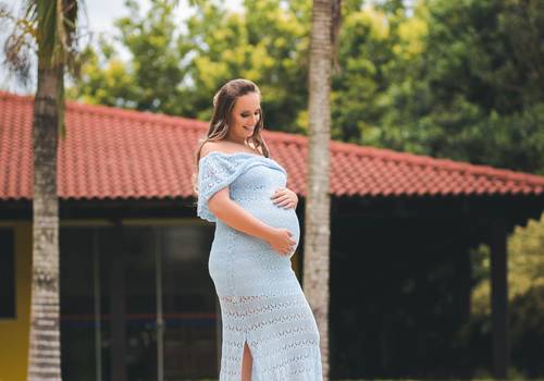 Gestante de Camila e Mateus a espera de Gael