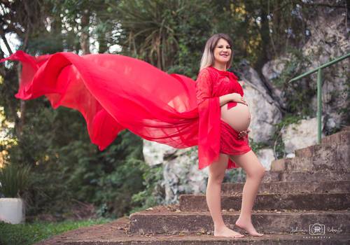 Gestante de Ensaio Mamãe Any e papai Leonardo 