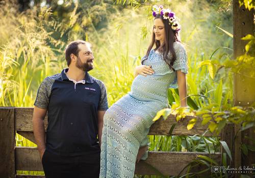 Gestante de Elizane e Douglas a espera da Gael Luiz