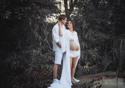 Gestante de Alex e Solange