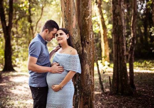 Gestante de Jessica e Jeferson a espera de seu filho Miguel