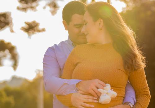 Gestante de Regiane + Sérgio = Laura 