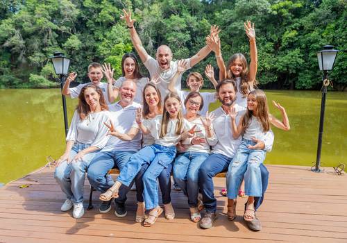 Família de Nelma e família