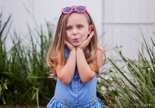 Ensaio Externo Infantil de Julia | 6 anos