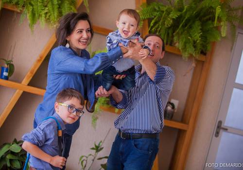 Ensaio Externo Infantil de 1 aninho do Joaquim | Em família 