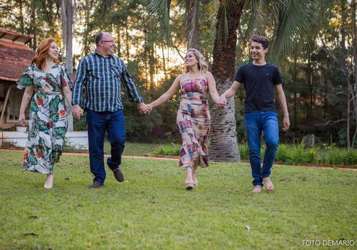 Família de Claudete + Isaac + Isabelly + Kaleb | família