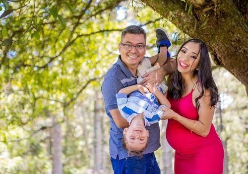 Gestante de Maria Eduarda vem aí... Mari + Edu + Miguel | Ensaio Externo 