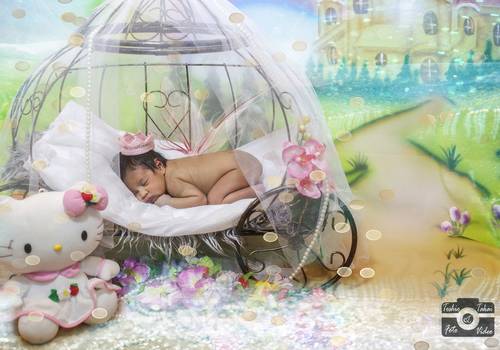 Newborn de Alice 9 dias