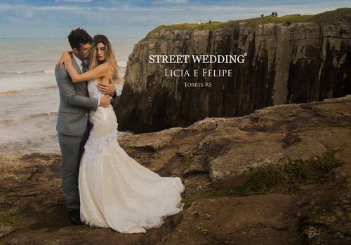 Street Wedding de Licia e Felipe