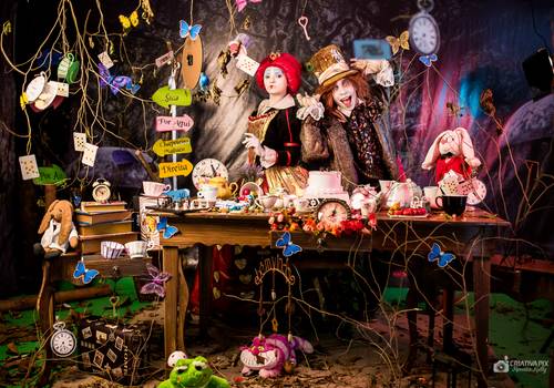 Temáticos e Criativos de Alice no País das Maravilhas