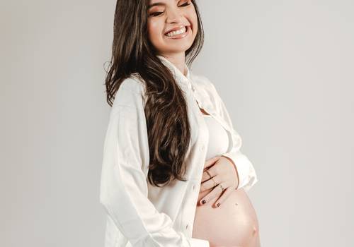 Gestante de Maria de Fátima