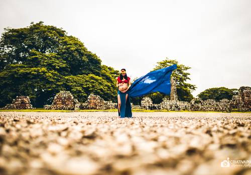 Gestante de A espera de Iker (Panamá)