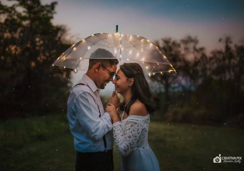 Casal de Thais e Rafael