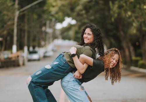 Feminino de Ensaio de Amigas