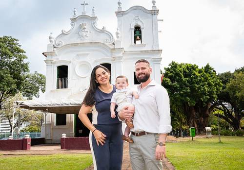 Batizado de Fotos do Batizado em Recife de Lucas